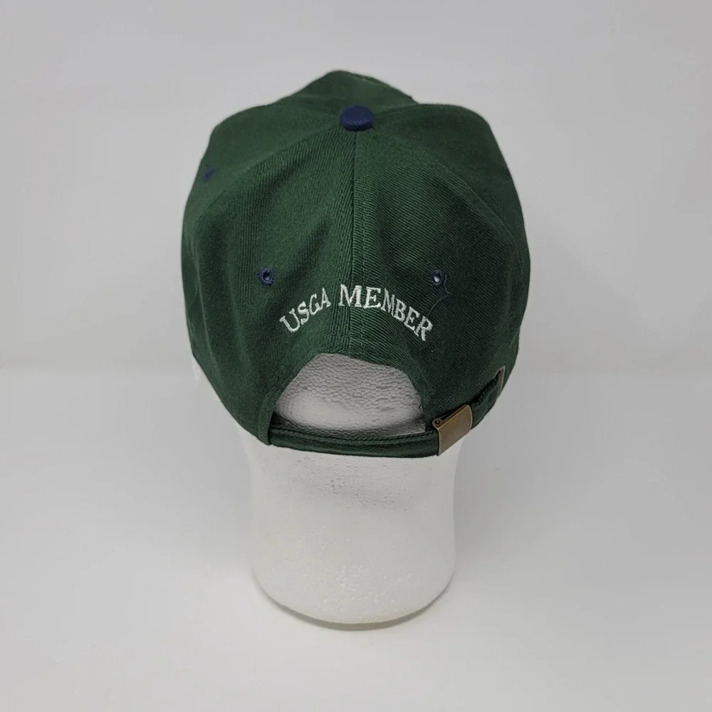 100th U.S. Open Pebble Beach Strapback Hat Cap Mens One Size Green Blue 2000 Y2K